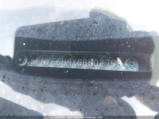 5FNYF6H9XGB502758 Honda Pilot Touring