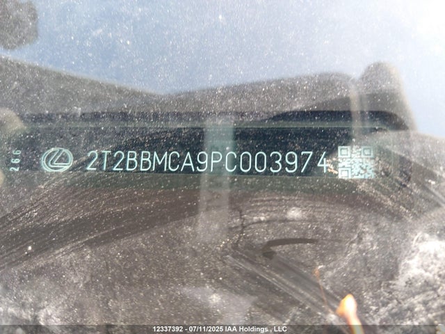2T2BBMCA9PC003974 Lexus a25a-fxs, 5nm+4nm
