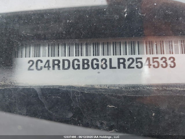 2C4RDGBG8LR254533 Dodge Grand Caravan