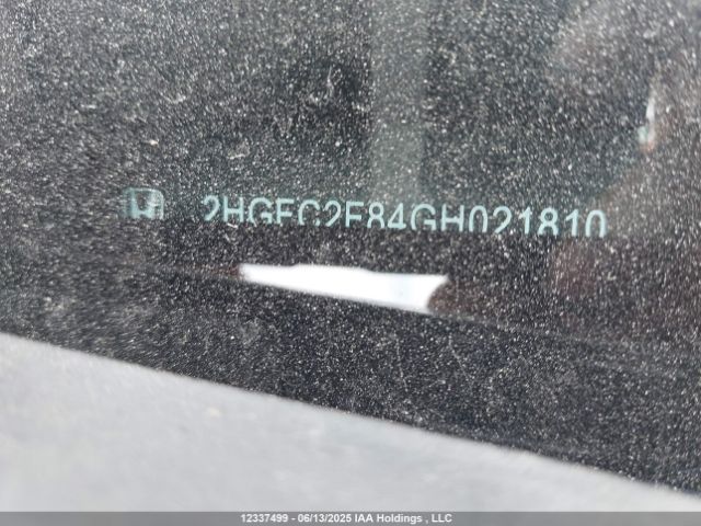 2HGFC2F84GH021810 Honda k20c2