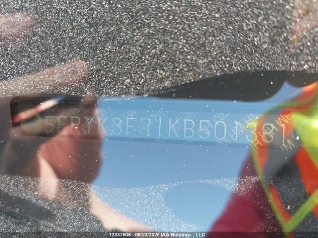 5FPYK3F71KB501381 Honda j35y6