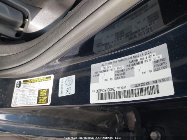 3MZBPAC79PM383296 Mazda pe