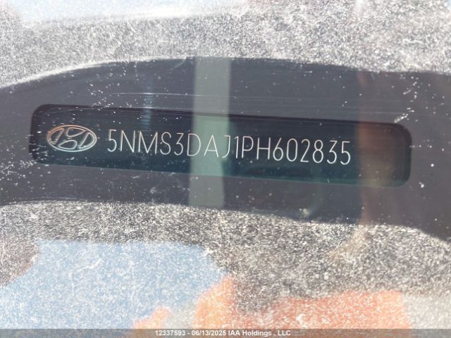 5NMS3DAJ1PH602835 Hyundai gdi theta iii