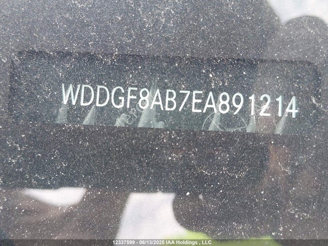 WDDGF8AB7EA891214 Mercedes-Benz C-Class