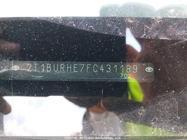 Toyota 2zr-fe 2015 2T1BURHE7FC431189 Image 19