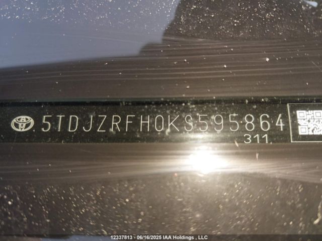 5TDJZRFH0KS595864 Toyota 2gr-fks