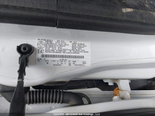 1FADP3L93FL320869 Ford Focus