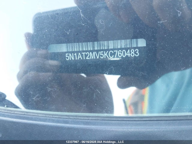 5N1AT2MV5KC760483 Nissan Rogue