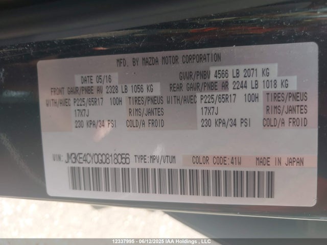 JM3KE4CY0G0818056 Mazda py