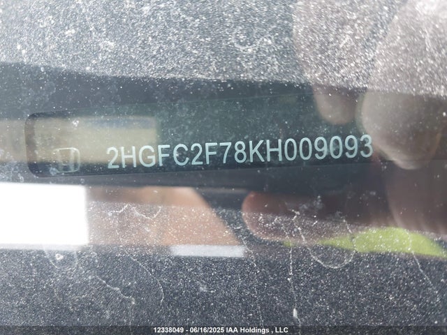 Honda k20c2 2019 2HGFC2F78KH009093 Image 19