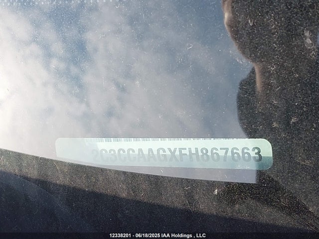 2C3CCAAGXFH867663 Chrysler 300