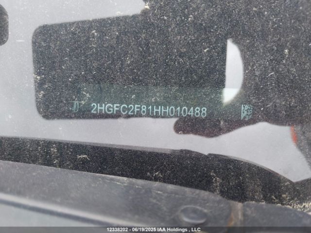 2HGFC2F81HH010488 Honda k20c2