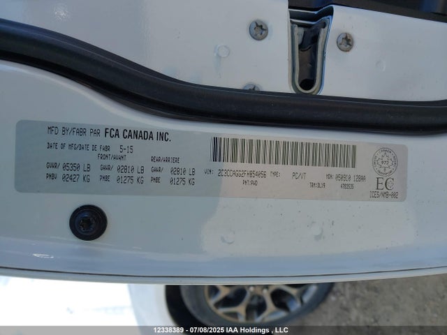 Chrysler 300 2015 2C3CCAGG2FH854056 Image 9