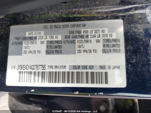 JM3KE4DY4G0767756 Mazda py