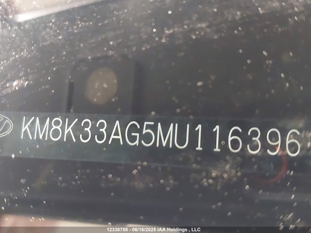 KM8K33AG5MU116396 Hyundai 2021