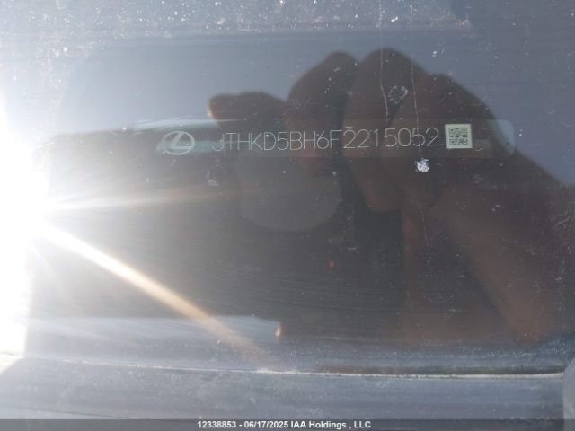 JTHKD5BH6F2215052 Lexus 2zr-fxe+3jm