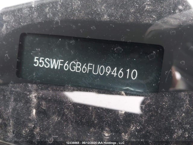 55SWF6GB6FU094610 Mercedes-Benz 2015