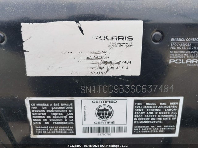 Polaris Polaris 2024 SN1TGG9B3SC637484 Image 13