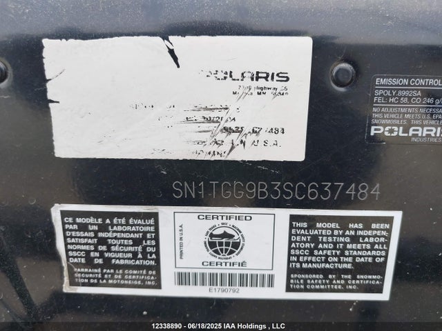 Polaris Polaris 2024 SN1TGG9B3SC637484 Image 14