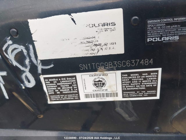 Polaris Polaris 2024 SN1TGG9B3SC637484 Image 9