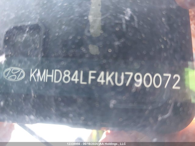 KMHD84LF4KU790072 Hyundai Elantra Sel/value/limited