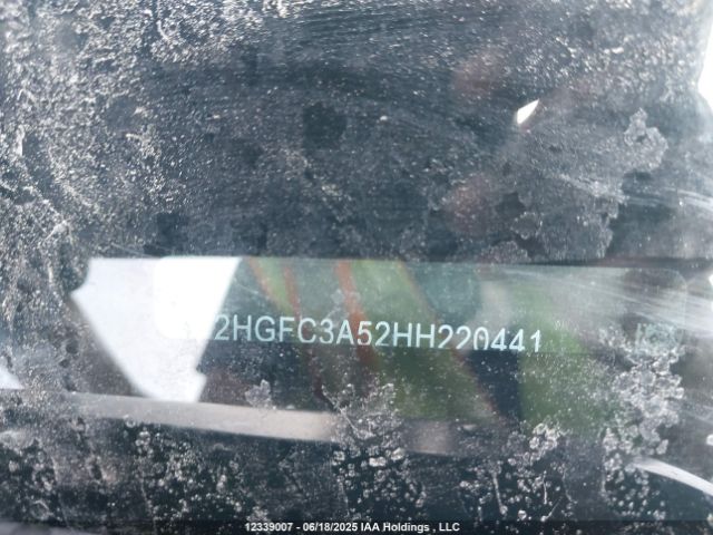 2HGFC3A52HH220441 Honda l15b7