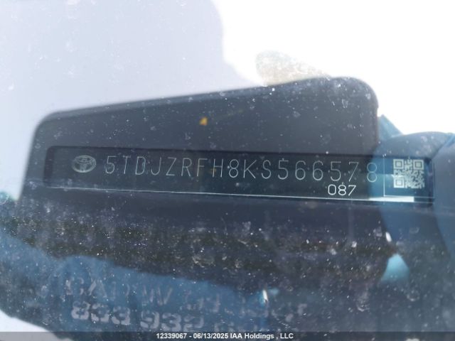 5TDJZRFH8KS566578 Toyota 2gr-fks