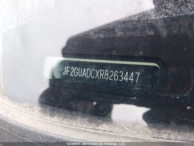 JF2GUADCXR8263447 Subaru na