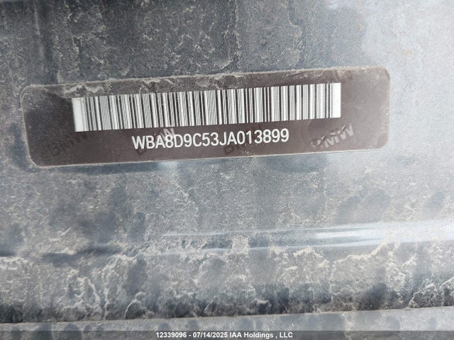 BMW 2018 2018 WBA8D9C53JA013899 Image 9