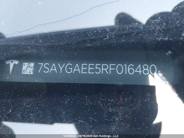 7SAYGAEE5RF016480 Tesla 2024