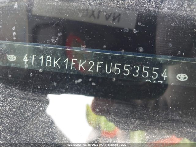 4T1BK1FK2FU553554 Toyota 2gr-fe