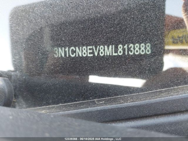 3N1CN8EV8ML813888 Nissan Versa