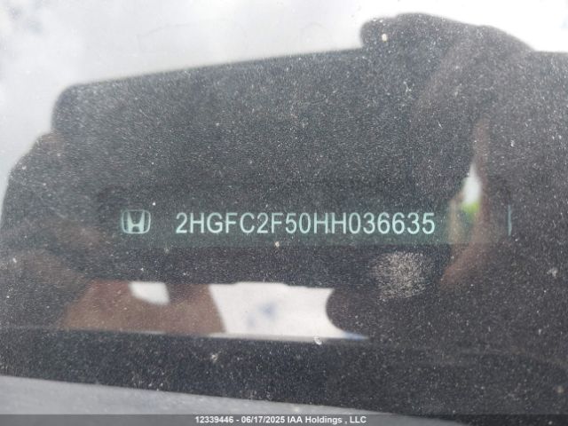 2HGFC2F50HH036635 Honda k20c2