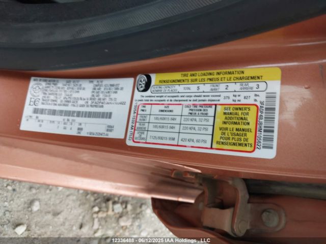 3FADP4BJ8HM105622 Ford FIESTA SE