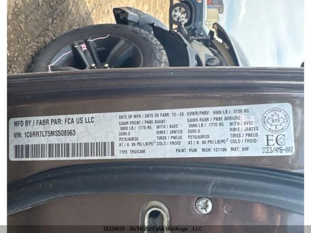 1C6RR7LT5MS508963 RAM 1500