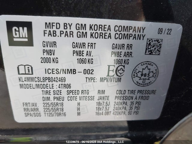 Buick l3t 2023 KL4MMCSL8PB042469 Image 9