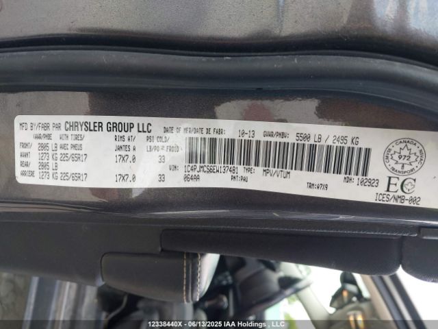 1C4PJMCS6EW137481 Jeep Cherokee North