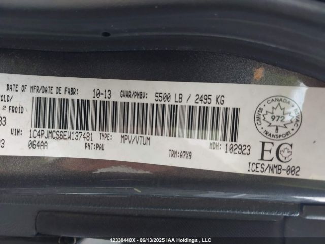 1C4PJMCS6EW137481 Jeep Cherokee North
