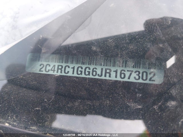 Aukcja sprzedaży 2018 Chrysler Pacifica Limited, vin: 2C4RC1GG6JR167302, numer aukcji: 12339708