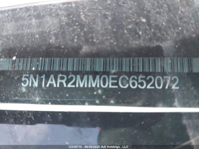 5N1AR2MM0EC652072 Nissan 2014