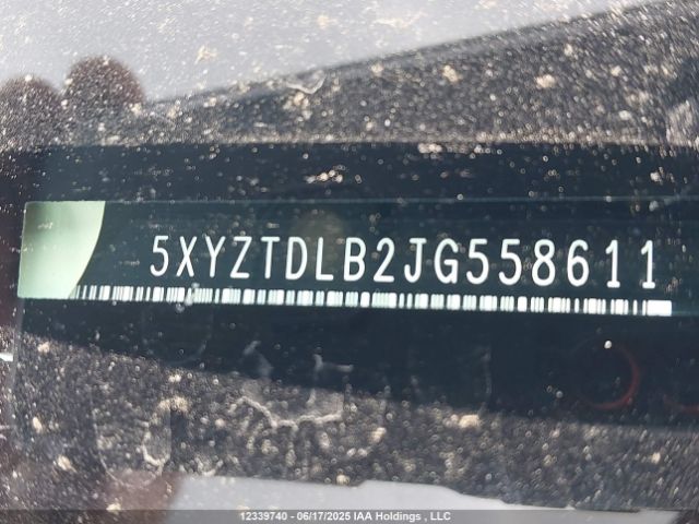5XYZTDLB2JG558611 Hyundai gdi theta ii