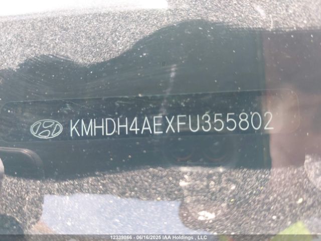 KMHDH4AEXFU355802 Hyundai dohc mpi nu