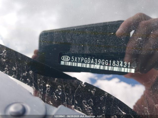 5XYPGDA39GG183431 KIA dohc gdi theta ii