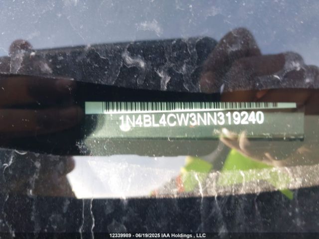 1N4BL4CW3NN319240 Nissan 2022