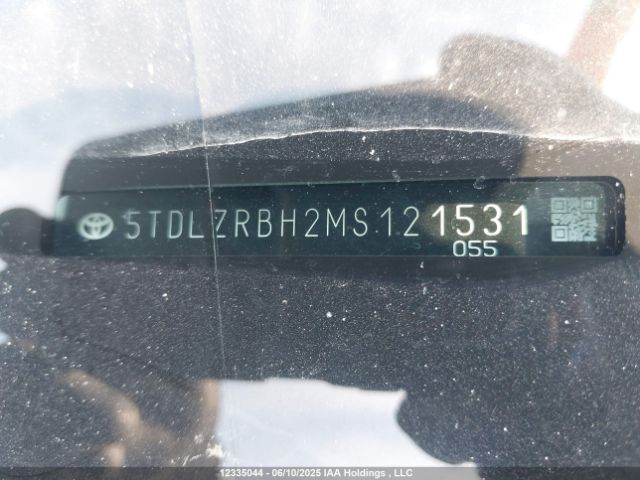 5TDLZRBH2MS121531 Toyota Highlander Xse