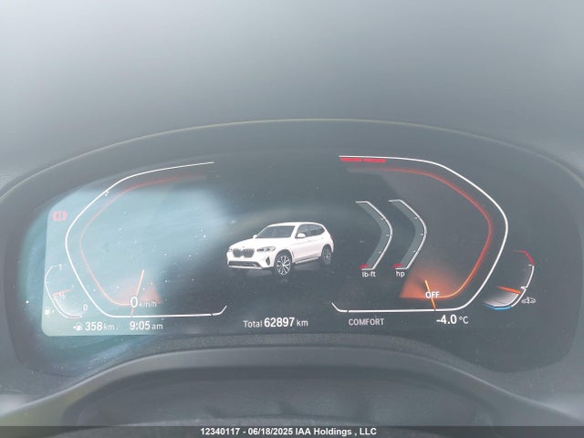 5UX53DP01P9S72376 BMW X3