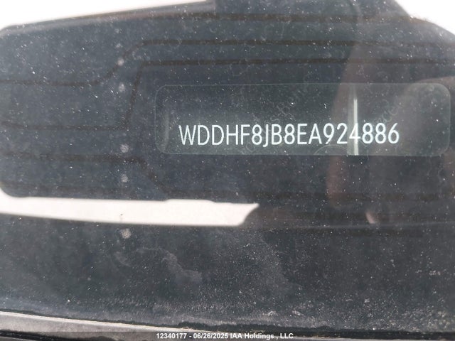 WDDHF8JB8EA924886 Mercedes-Benz E-Class