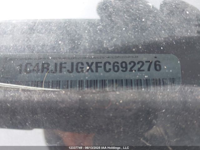 1C4RJFJGXFC692276 Jeep Grand Cherokee Summit