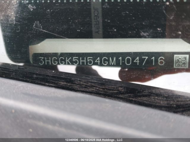 3HGGK5H54GM104716 Honda l15b1