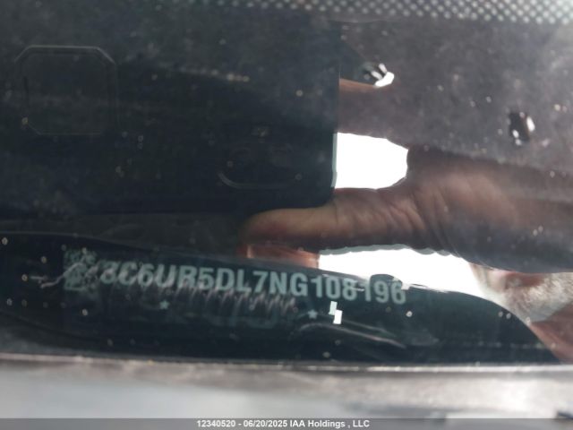 3C6UR5DL7NG108196 Dodge 2022